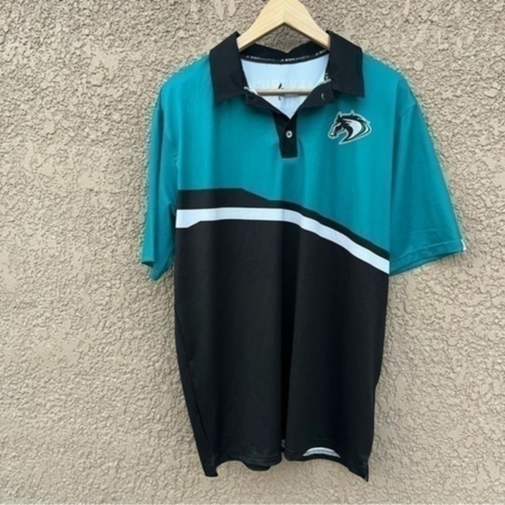 BSN Sports Men’s Golf Polo Shirt Size‎ Large Lightweight Athletic